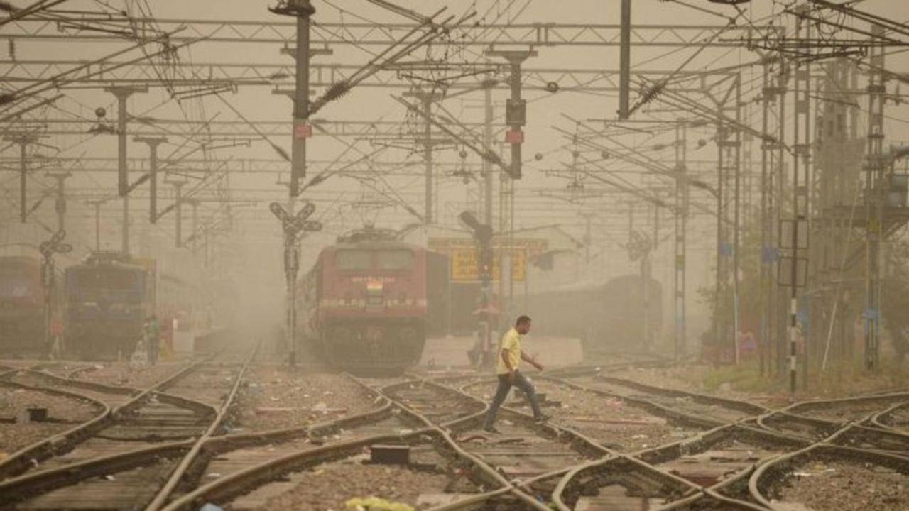 Polusi udara akut melanda ibu kota India, New Delhi (AFP)