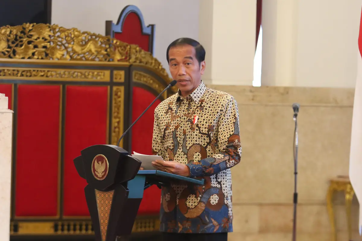 Presiden Jokowi Serahkan Dokumen Stranas Pencegahan Korupsi