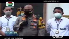 Polisi meringkus 2 pelaku curanmor di Surabaya, SG ditembak mati polisi karena melawan dengan senjata tajam, saat akan diringkus, serta temannya SF, kedua kakinya dilumpuhkan dengan timah panas.