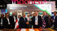 Booth Indonesia menjadi salah satu yang dilirik pada Seatrade Cruise Global USA 2019