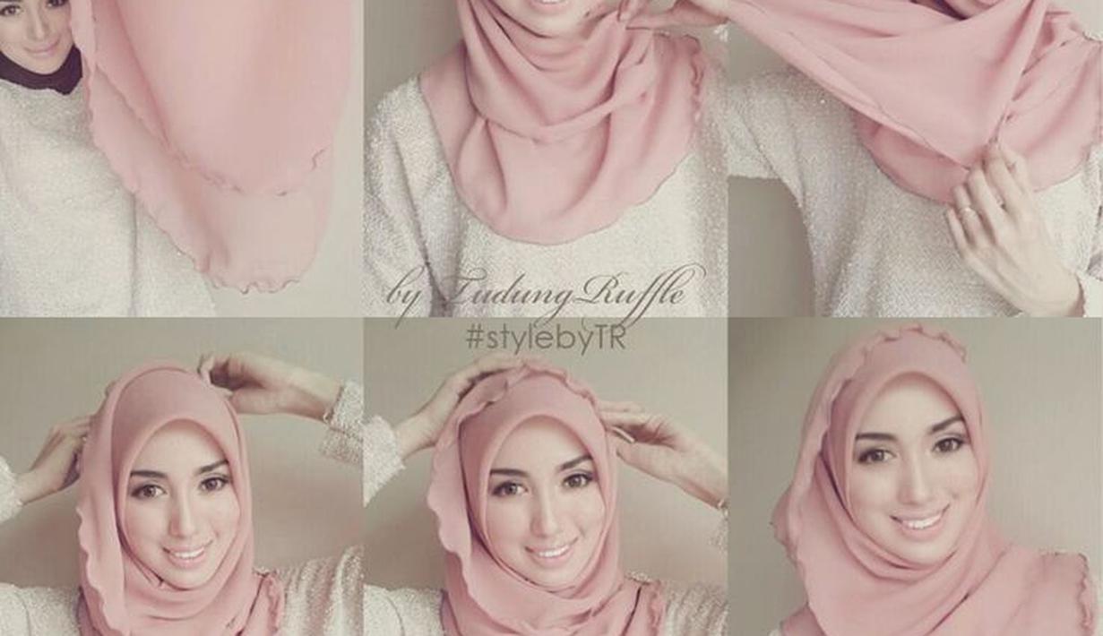 7 Inspirasi Hijab Segiempat Praktis Untuk Sehari Hari Fimela