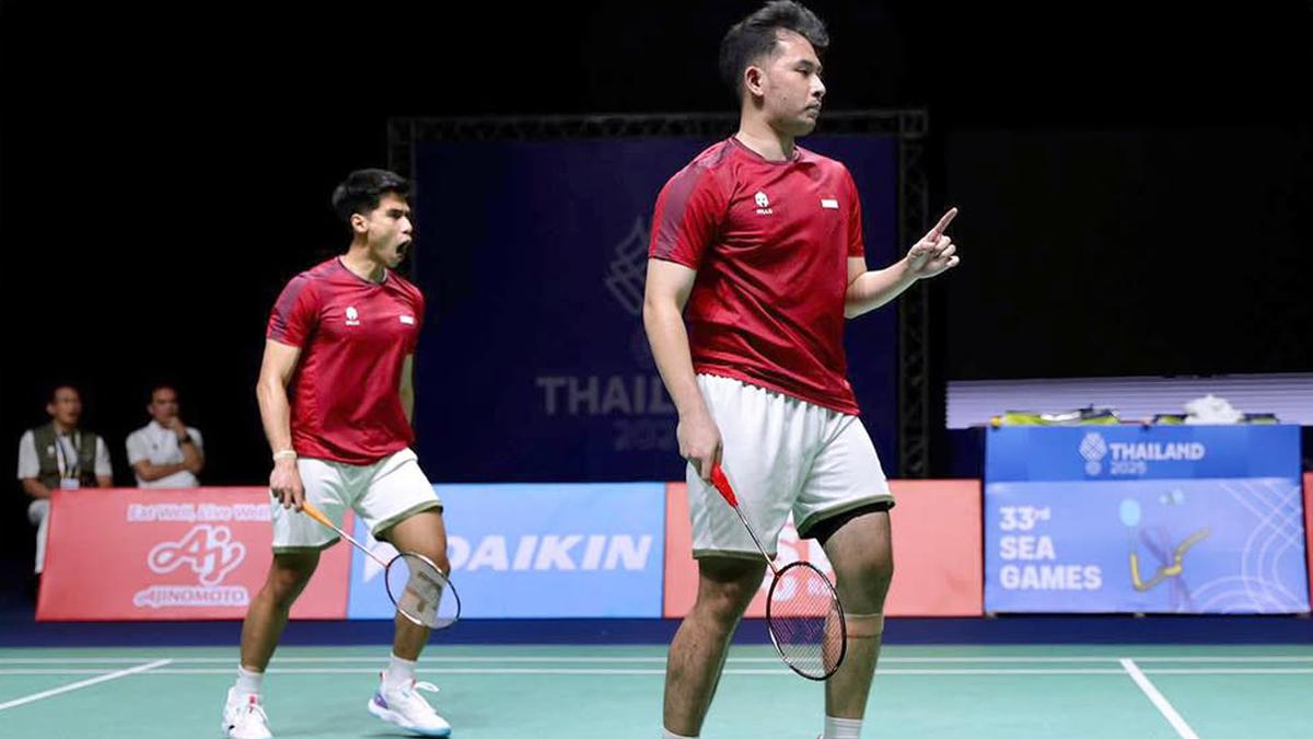 Hasil Bulu Tangkis SEA Games 2025: Sabar/Reza Raih Medali Emas Usai Tumbangkan Aaron/Soh