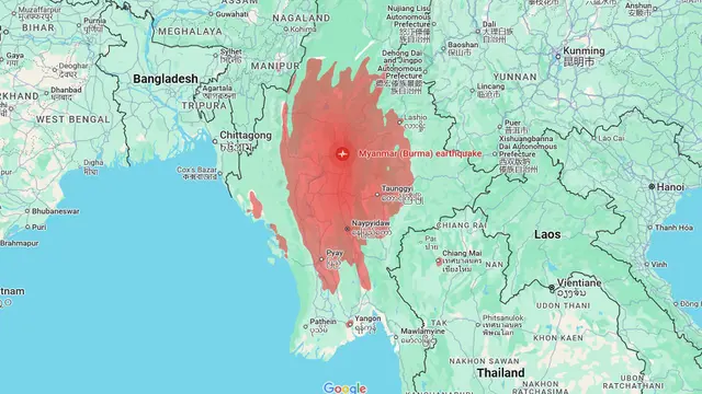 Penyebab Gempa Myanmar Magnitudo 7,7