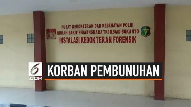 Meski mengalami kesulitan tim Forensik RS Polri berhasil mengidentifikasi 2 korban pembunuhan dan pembakaran di Sukabumi.  Jenazah keduanya hingga kini masih di simpan di ruang penyimpanan jenazah RS Polri Kramatjati.
