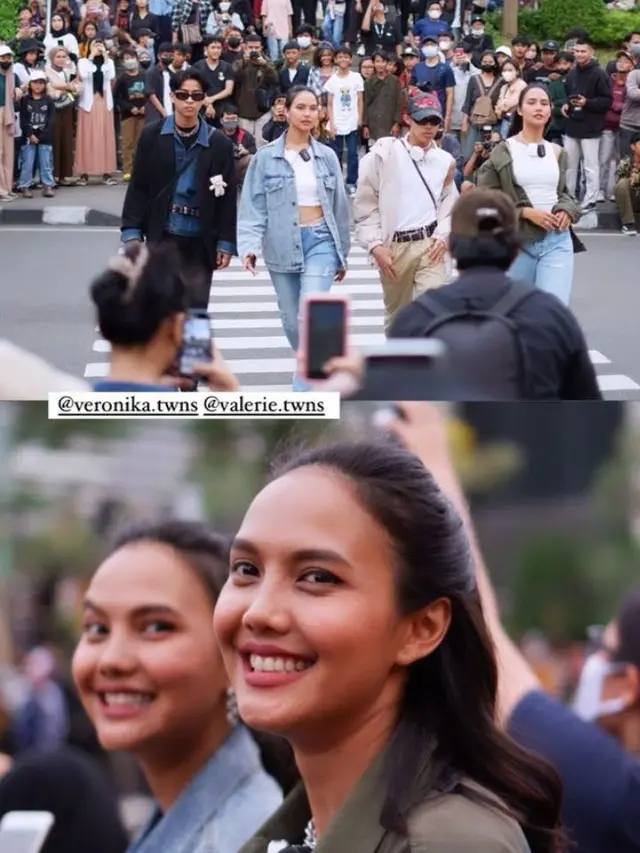 Potret 6 Artis yang Ikut 'Nongkrong' di Sudirman, Seru Bareng ABG Citayam