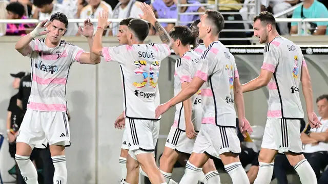 Foto: Moise Kean Cetak Gol Kilat 50 Detik dan Bawa Juventus Tumbangkan Real Madrid pada Laga Uji Coba Pramusim di Amerika