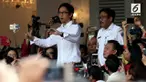 Saat menyampaikan ucapan terima kasih pada pendukung, Djarot tak dapat menyembunyikan rasa harunya hingga air matanya berlinang.