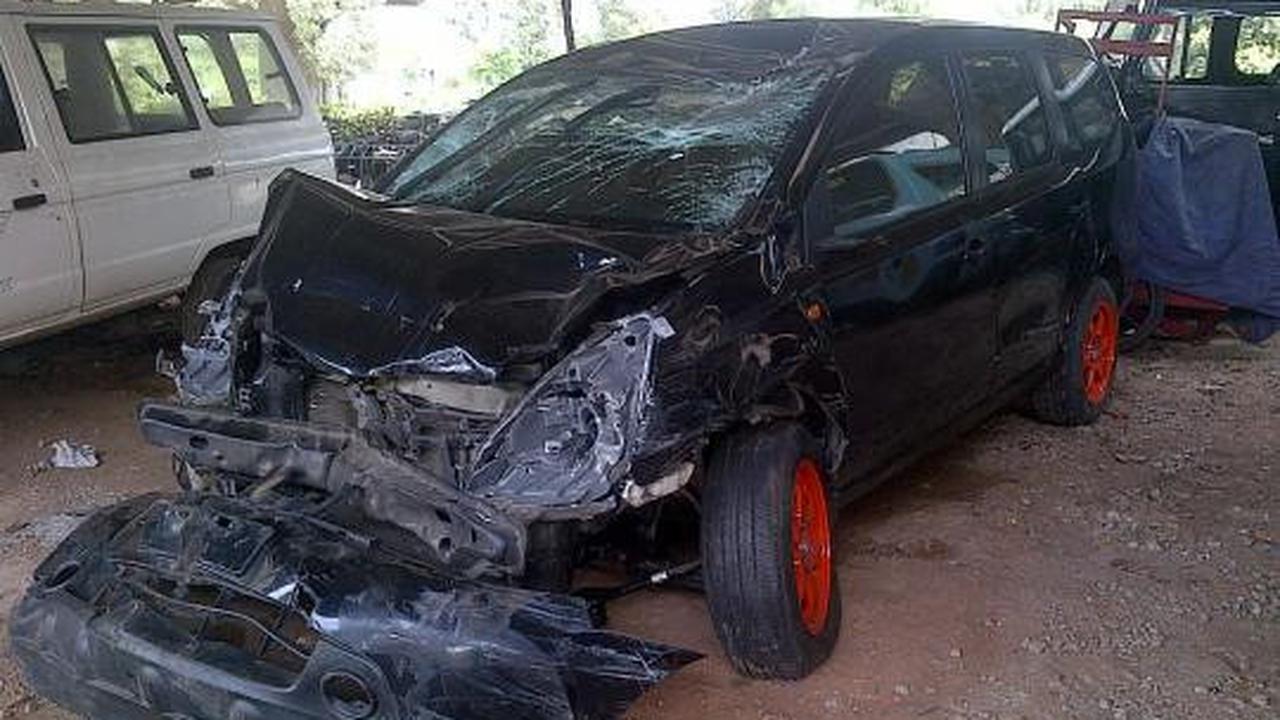 Foto Livina maut yang tewaskan dua orang