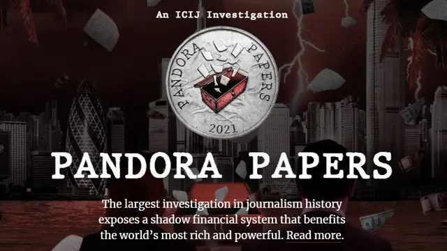 Pandora paper.https://www.icij.org/