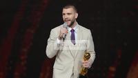 Kiper Timnas Indonesia, Maarten Paes, jadi penjaga gawang terbaik dalam PSSI Awards 2026. Malam penghargaan digelar di Studio 6 Emtek City, Jakarta Barat, pada Sabtu (28/3/2026) malam WIB. (Bola.com/Bagaskara Lazuardi)