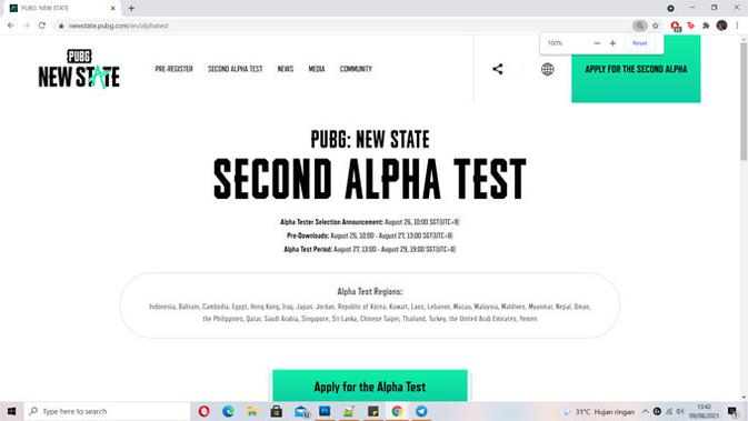 Pendaftaran sesi kedua PUBG: New State alpha test dibuka. (Doc: Krafton/PUBG Studios)