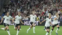 Jerman Lolos Semifinal Euro Wanita 2025 Secara Heroik! Singkirkan Prancis Lewat Adu Penalti Meski Kehilangan Satu Pemain