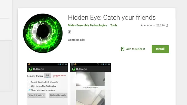 Aplikasi Hidden Eye