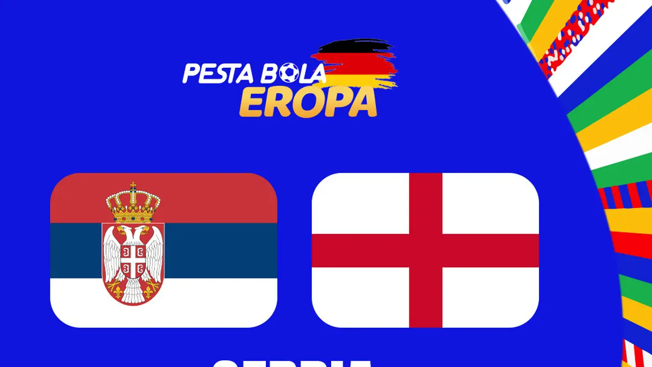 Euro 2024 - Serbia Vs Inggris