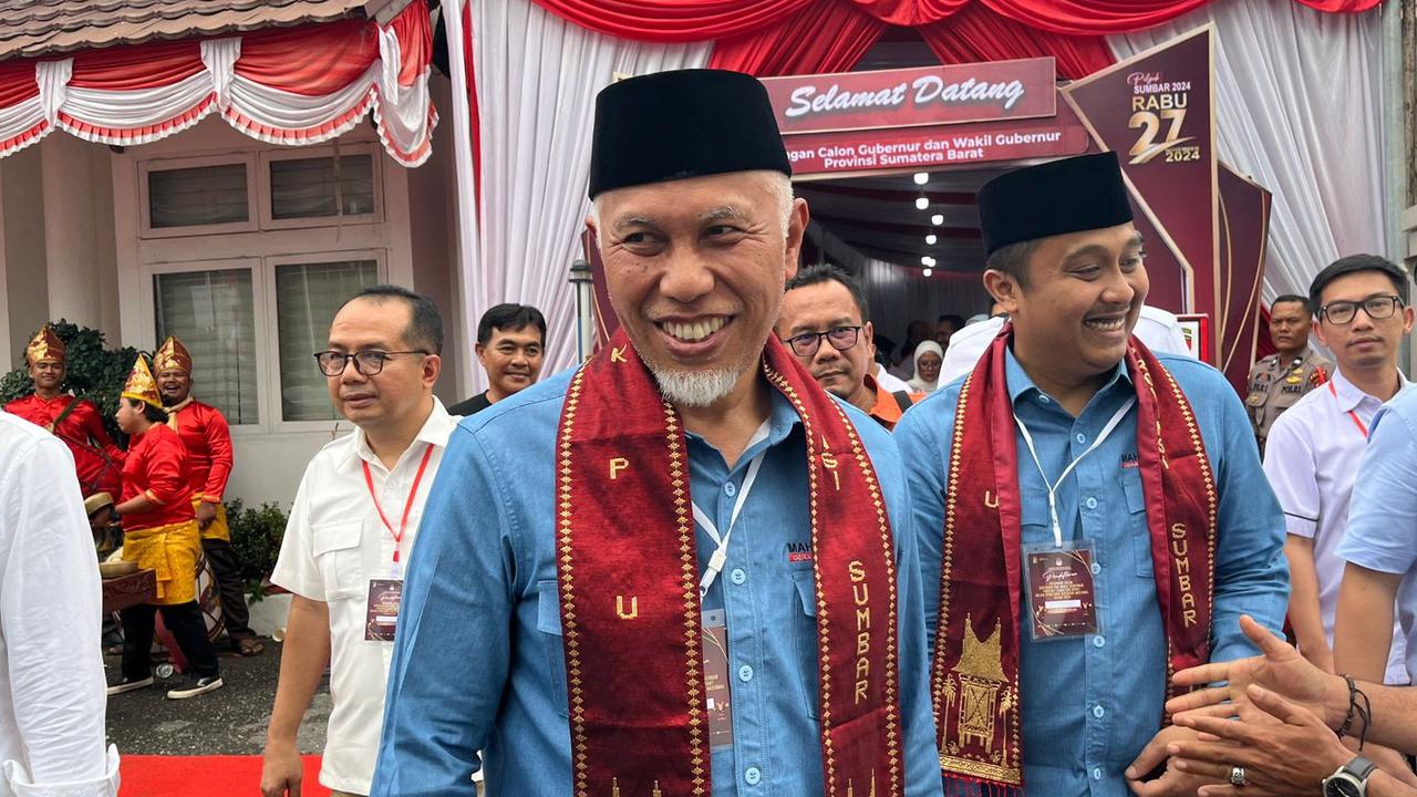 KPU Sumbar: Mahyeldi-Vasko Ruseimy Raih 1.757.612 Suara
