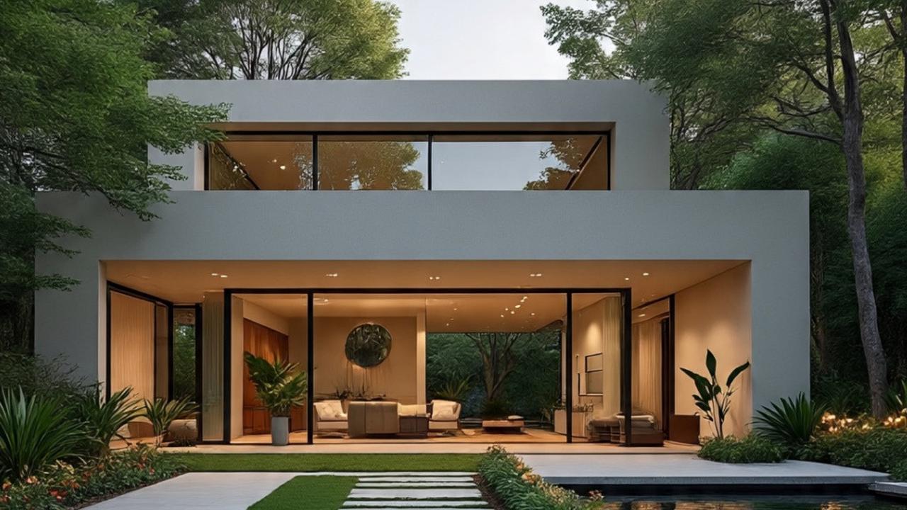 8 Inspirasi Model Rumah Minimalis Mewah dengan Inner Garden, Asri Bikin Betah