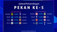 Saksikan Liga Champions pekan ke-5 eksklusif di Vidio. (dok. vidio.com