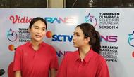Di Turnamen Olahraga Selebriti Indonesia Season 4 cabor padel, Azizah Salsha dan Angie Marceria kalahkan Medina Dina-Nasya Marcella di women's double.