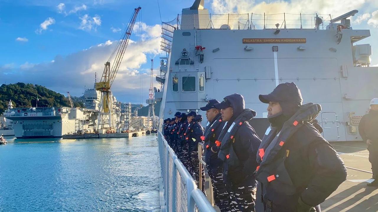 KRI Prabu Siliwangi-321 Jalani Tes Sea Trial Perdana di Italia