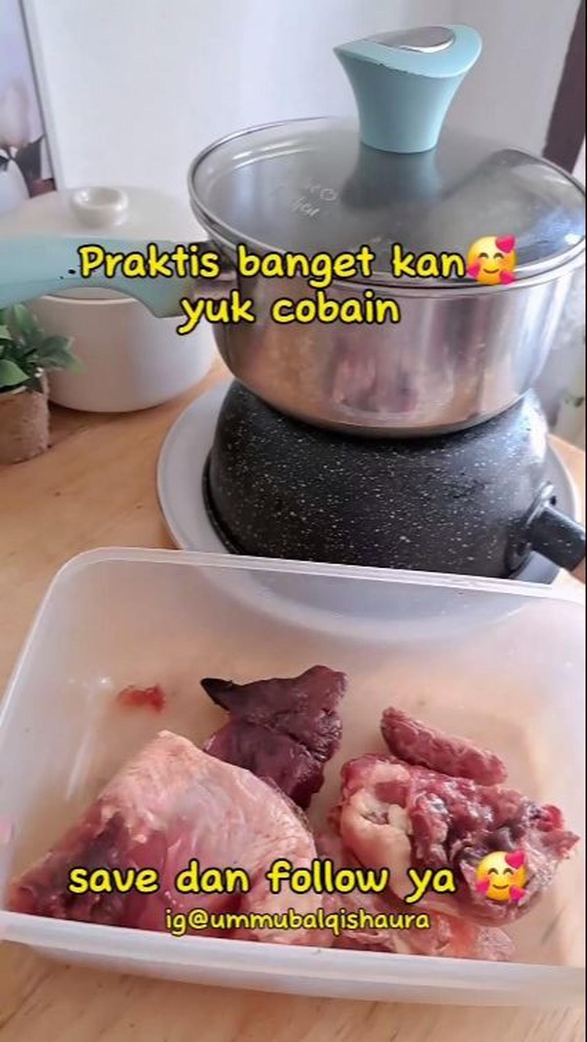 Daging Ayam Sudah Mencair