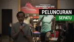 Berita video acara peluncuran sepatu Under Armour dengan teknologi HOVR di Jakarta, Sabtu (10/2/2018).