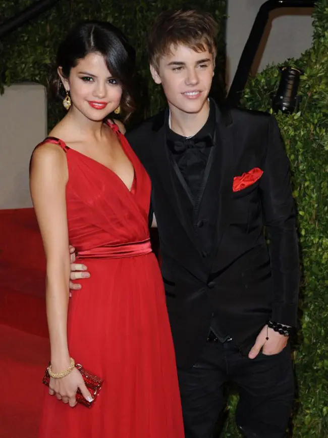 Selena Gomez-Justin Bieber (AFP/Rich Schmitt)