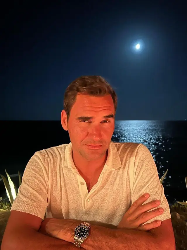 Roger Federer. (Foto: Dok. Instagram terverifikasi @rogerfederer)