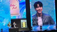 Menggebrak Indonesia! Kim Seon Ho Jadi Aktor Korea Pertama Gelar Fan Meeting di Indonesia Arena. Fan Meeting Kedua Kim Seon Ho di Jakarta Sukses Besar! (Foto: Aditya Eka Prawira/Liputan6.com)