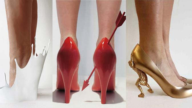 Seorang Pria Menciptakan Sepatu Unik Menggambarkan 12 Mantannya Lifestyle Fimela Com