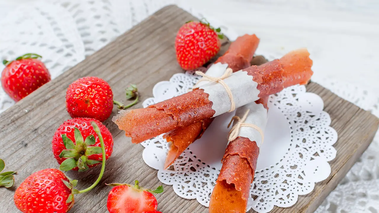 Resep Leather Fruit Roll Kids Friendly