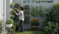 8 Cara Membuat Kebun Slow Living di Lahan Sempit, Ciptakan Spot Hijau Estetik