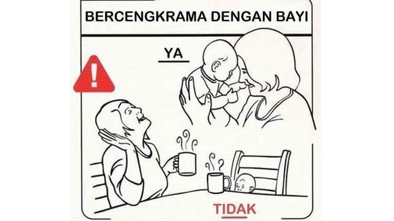 7 Tutorial Merawat Bayi Ala Netizen Ini Kocak, Jangan Ditiru