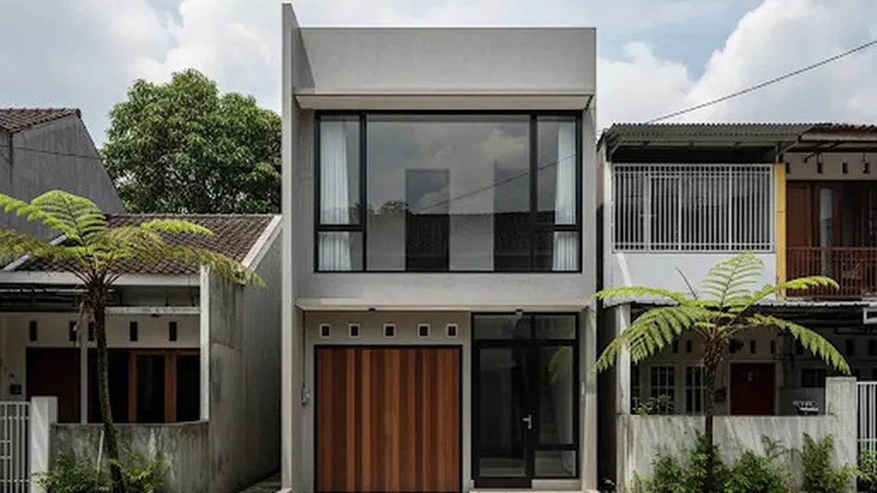 10 Inspirasi Rumah Sederhana 5x8 Meter 2 Lantai 2 Kamar yang Nyaman dan Elegan