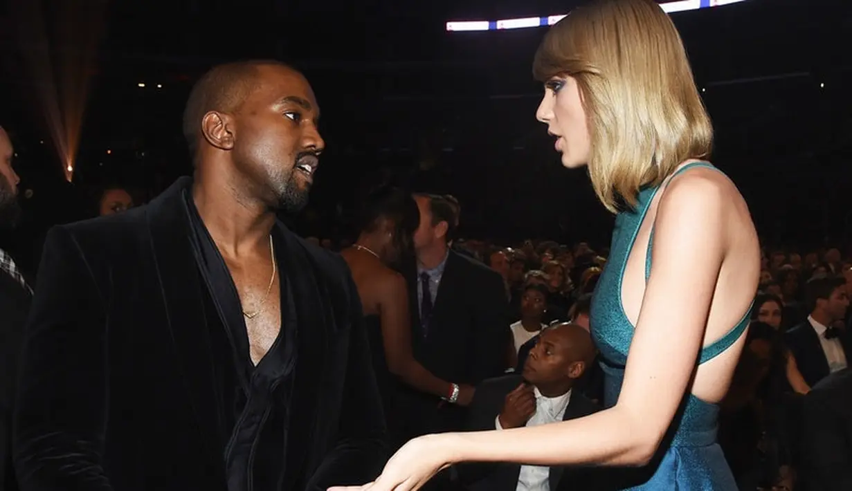 Dilansir dari HollywoodLife, Taylor Swift kini tak khawatir lagi soal Kanye West. (Hypebeast)