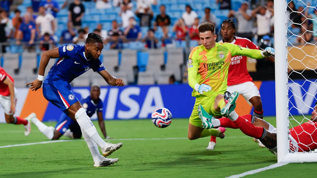Foto: Amukan Pemain Chelsea saat Extra Time Melawan Benfica di Piala Dunia Antarklub 2025