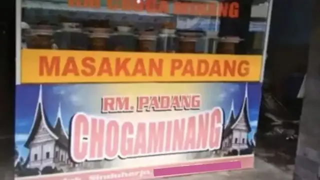 6 Nama Warung Nasi Padang Ini Nyeleneh, Ciri Khasnya Jadi Hilang
