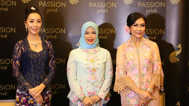 Airyn Tanu sebagai COO Passion Prive, Nur Asia Sandiaga Uno sebagai Penasehat Darmawanita Kemenparekraf dan Yulie Nasution Founder Yulindra Gallery (ist)