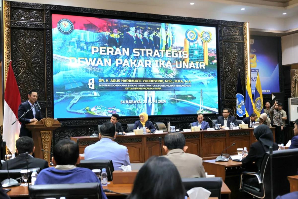 Menko AHY Gelar Rapat Dewan Pakar Ikatan Alumni Unair, Himpun Masukan untuk Hadirkan Solusi Nyata Bagi Rakyat