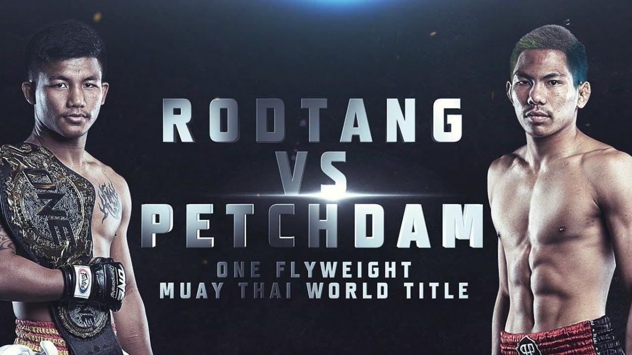 Rodtang "The Iron Man" Jitmuangnon akan berhadapan dengan Petchdam Petchyindee Academy pada Perebutan gelar juara dunia ONE Flyweight Muay Thai menjadi tajuk utama ONE: NO SURRENDER