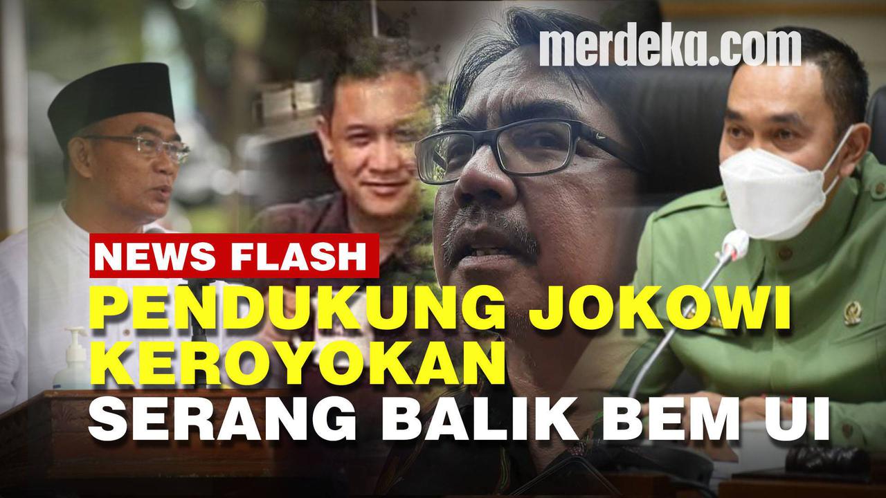VIDEO: Menteri hingga Buzzer Tak Terima BEM UI Kritik Presiden Jokowi