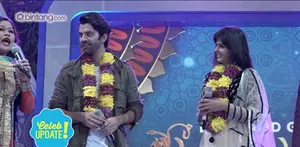 Barun Sobti dan Dalljiet Kaur bertemu fans Indonesia di Tangerang. 