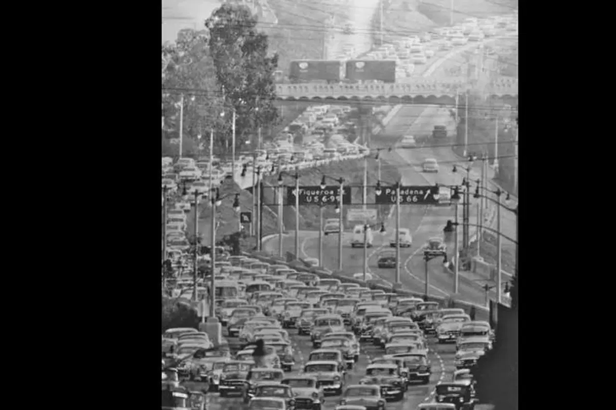 Kemacetan Los Angeles 1958 Sama dengan Jakarta Sekarang