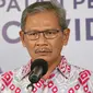 Juru Bicara Pemerintah untuk Penanganan COVID-19 di Indonesia, Achmad Yurianto saat konferensi pers Corona di Graha BNPB, Jakarta, Sabtu (30/5/2020). (Dok Badan Nasional Penanggulangan Bencana/BNPB)