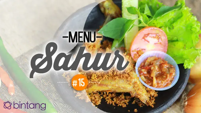 [Bintang] Resep Mudah Ayam Kremes untuk Santap Sahur