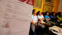 Sejumlah mantan TemanAhok memberikan keterangan terkait Pengumpulan 1 Juta KTP oleh TemanAhok di Jakarta (Liputan6.com/Helmi Fithriansyah)