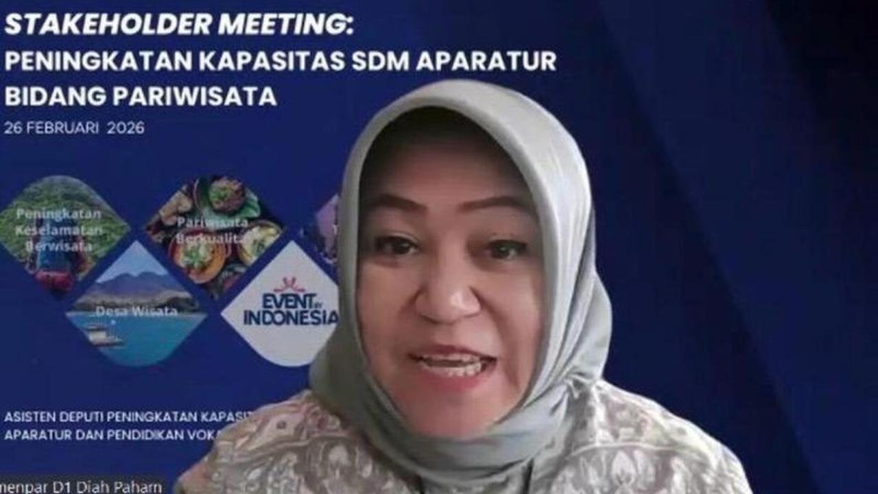 Kemenekraf Perkuat Peningkatan Kapasitas SDM Aparatur Pariwisata Wujudkan Indonesia Emas 2045