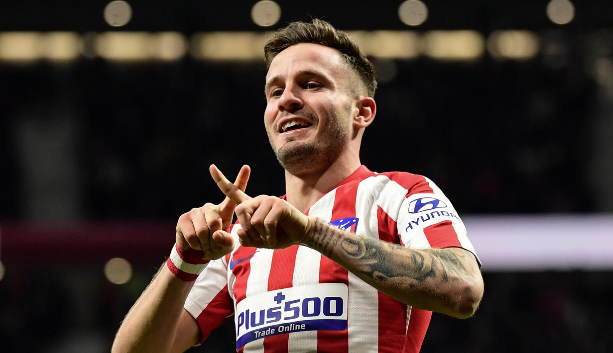 2. Saul Niguez (70 juta euro) - Gelandang berusia 25 tahun ini tampil apik di lini tengah Atletico Madrid. Saul Niguez memiliki harga pasar mencapai 70 juta euro dan saat ini. AFP/Cristina Quicler)