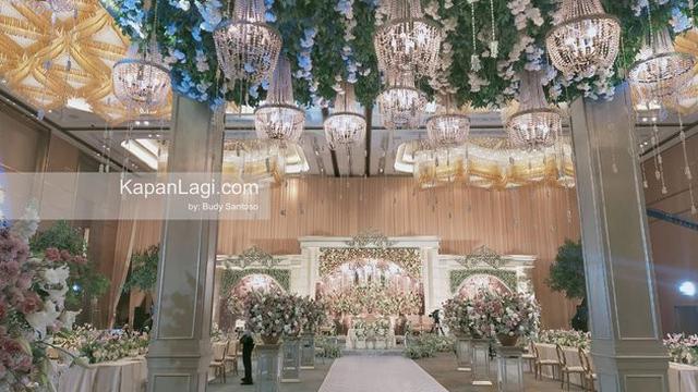 6 Potret Suasana Lokasi Pernikahan Lesty Kejora dan Rizky Billar, Mewah