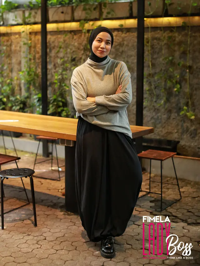 Nur Shabrina Co-Founder Sabine and Heem. [Foto: Adrian Putra/Fimela]