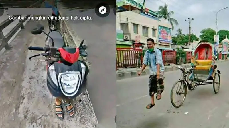 7 Potret Nyeleneh Orang Di Google Street View Ini Bikin Mringis